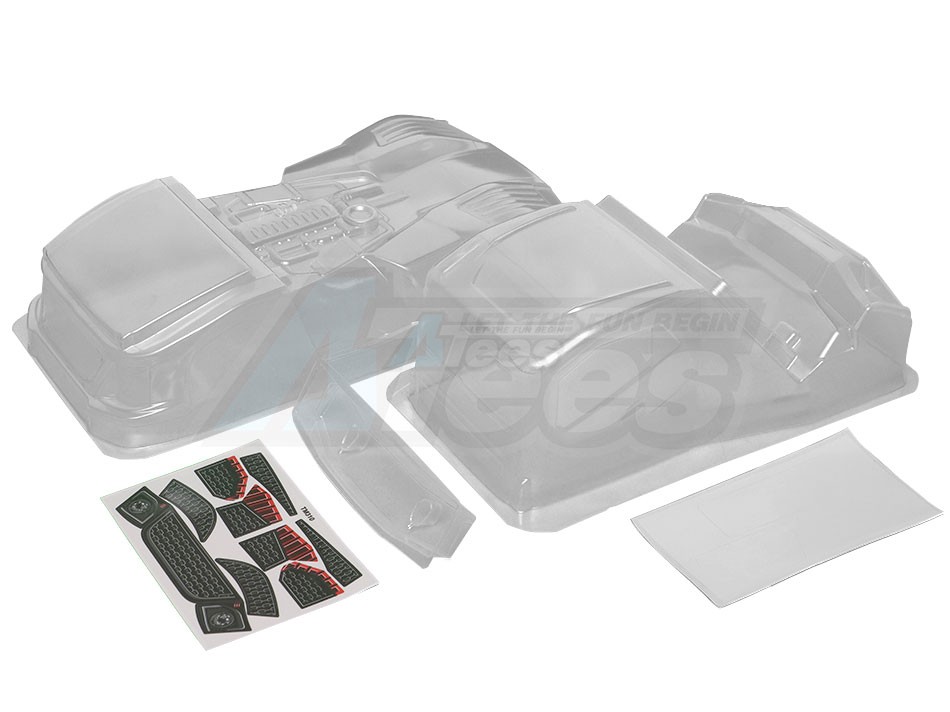 Team C Miscellaneous All 1/10 Mini Truck Body Wheelbase 210mm w/ Sticker