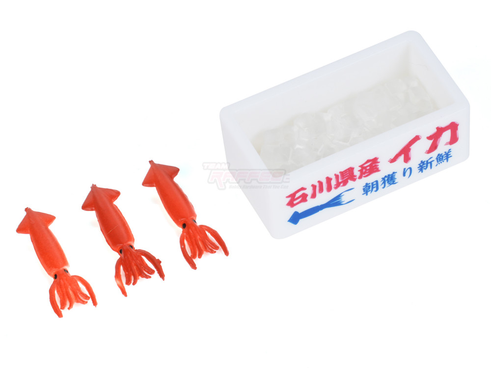 Team Raffee Co. Miscellaneous All Scale Accessories - Fish Tubs (Included Squid)