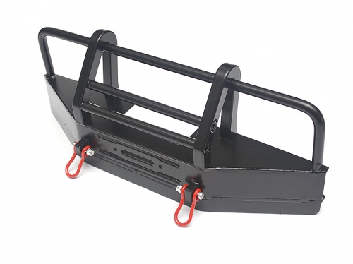 Team Raffee Co. Miscellaneous All Front Bull Bar with Towing Hooks For D90/D110 Black