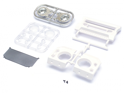 Team Raffee Co. Team Raffee Co. TRC-D90 Front KAHN Light and Grille Assembly Set for TRC D90/D110 Defender