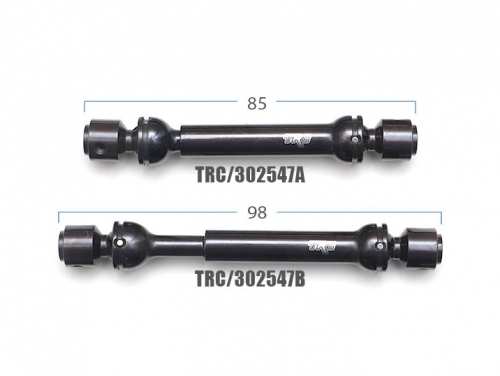Team Raffee Co. Axial SCX10 II HD Hardened Steel CVD Center Drive Shafts Combo 85-114mm & 98-126mm (2) for SCX10 II UMG10