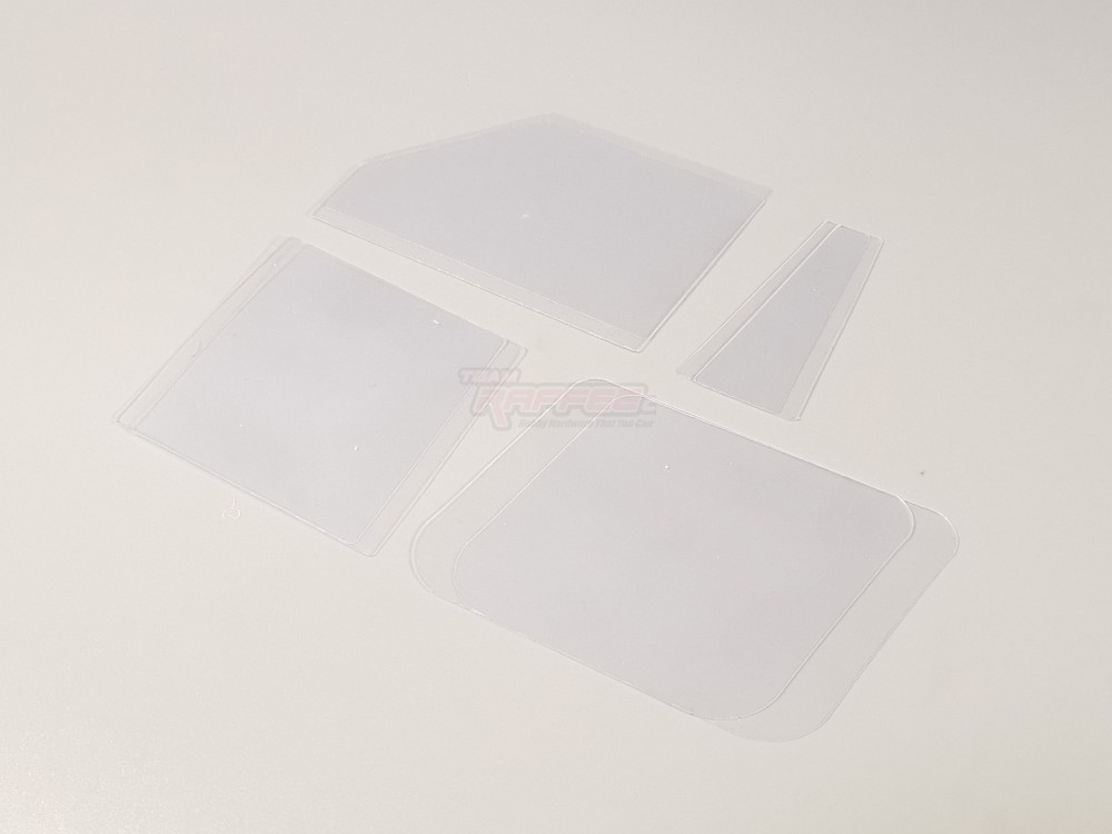Team Raffee Co. Miscellaneous All Side Window Set for TRC/302836 Discovery Body