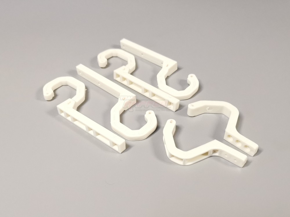 Team Raffee Co. Miscellaneous All Hood & Front Door Hinges for TRC/302836 Discovery Body