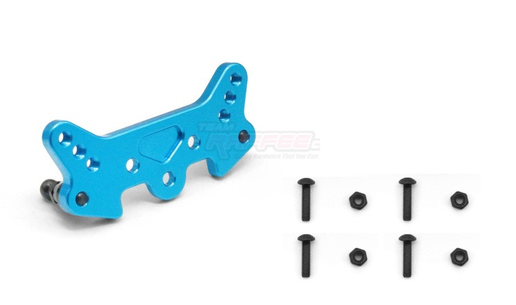 Team Raffee Co. Tamiya TT-02B Aluminium Front Damper Plate