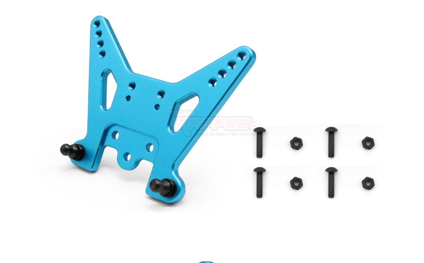 Team Raffee Co. Tamiya TT-02B Aluminium Rear Damper Plate