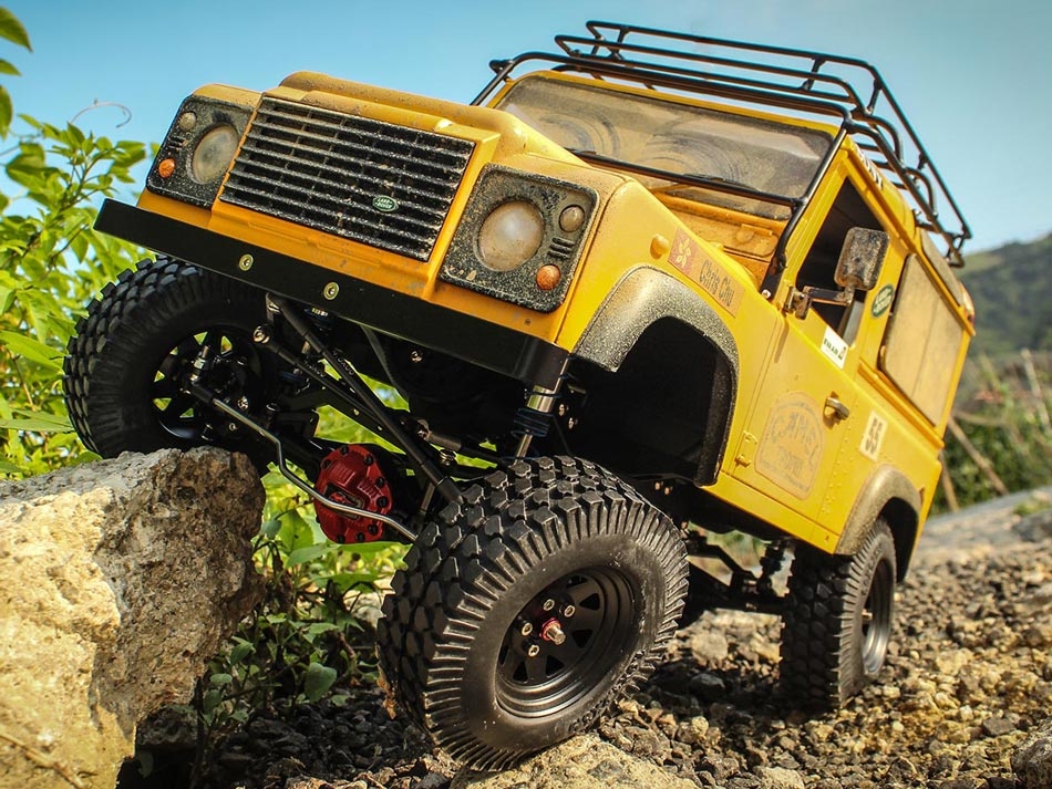 Team Raffee Co. Miscellaneous All Defender D90 1/10 Hard Plastic Body Kit W/ Interior DIY Version