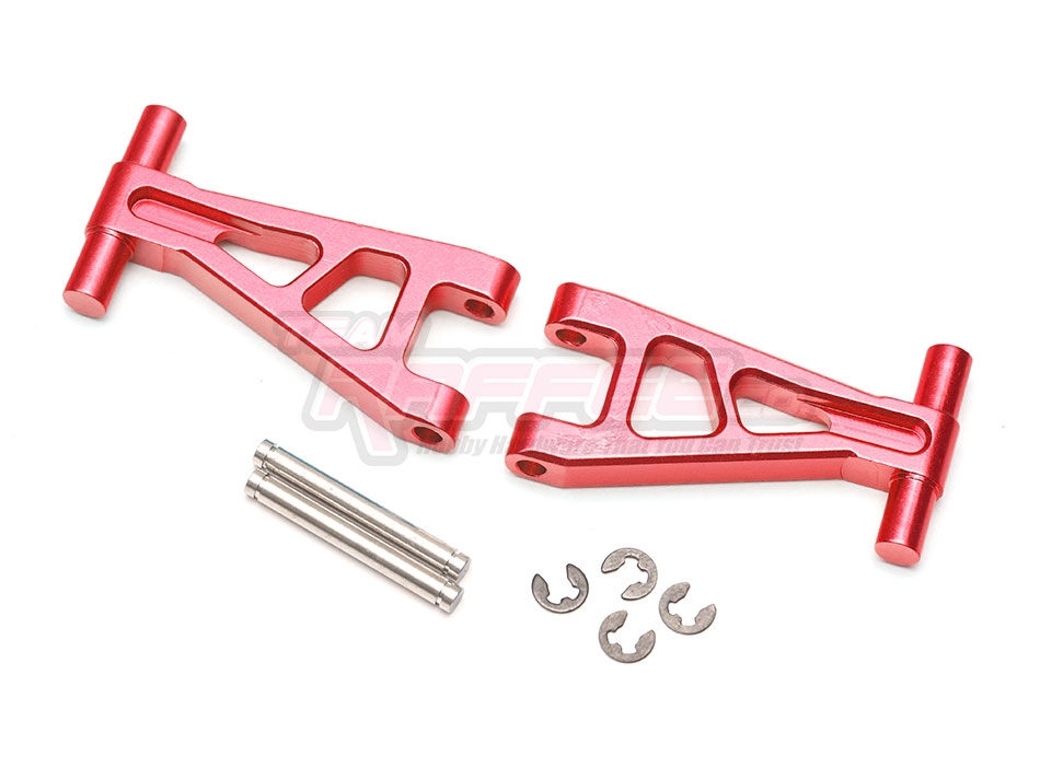 Team Raffee Co. Tamiya TT-02 Aluminum Rear Upper Arm (2) Red