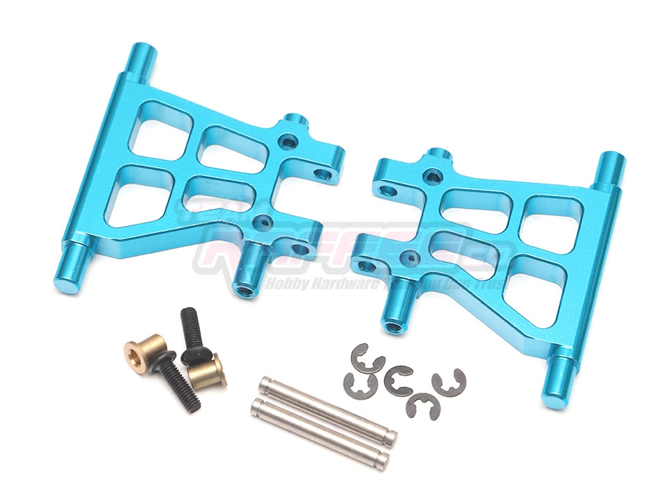 Team Raffee Co. Tamiya TT-02 Aluminum Rear Lower Arm (2) Blue