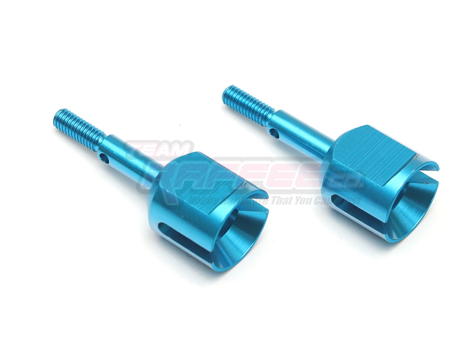 Team Raffee Co. Tamiya TT-02 Aluminum Wheel Axle (2) Blue