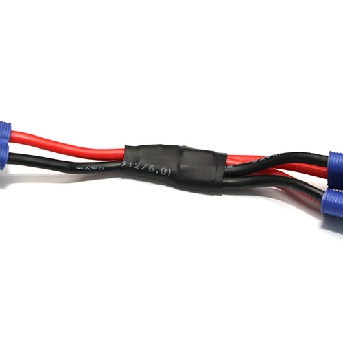 Team Raffee Co. Miscellaneous All Battery Harness For 2Pack In Parlle 14AWG -