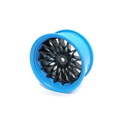 Team-Tetsujin Miscellaneous All Super Rim (blue/black) 2pcs Set