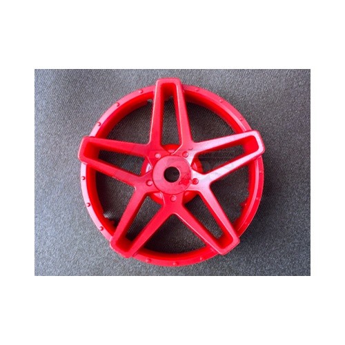 Team-Tetsujin Miscellaneous All Super Rim Disc Southern Cross Hot Red 2 Pcs