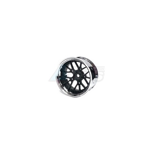 Team-Tetsujin Miscellaneous All Super RIM Chrome and Black Lycoris 2pcs set