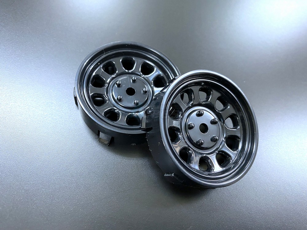 Team-Tetsujin Miscellaneous All Super RIM DISC Sunflower Matte Black 2pcs