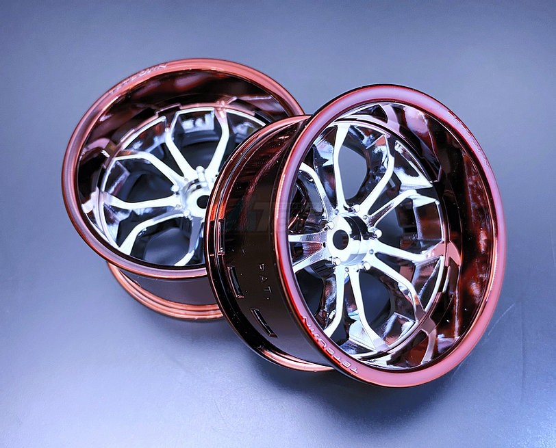 Team-Tetsujin Miscellaneous All Super RIM Chrome 02 Brown set SPIDER Chrome 2pcs