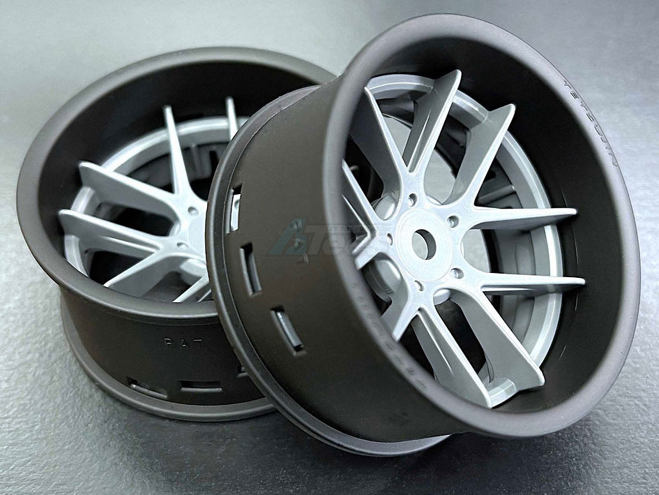 Team-Tetsujin Miscellaneous All Super Rim Set Matt Black 02 × Jasmine Cool Gray (2)