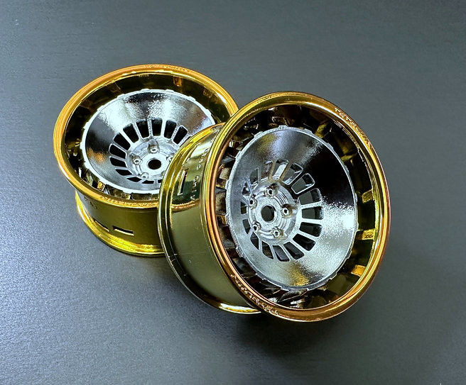 Team-Tetsujin Miscellaneous All Super Rim Set Cromegold02 × Bowler Chrome