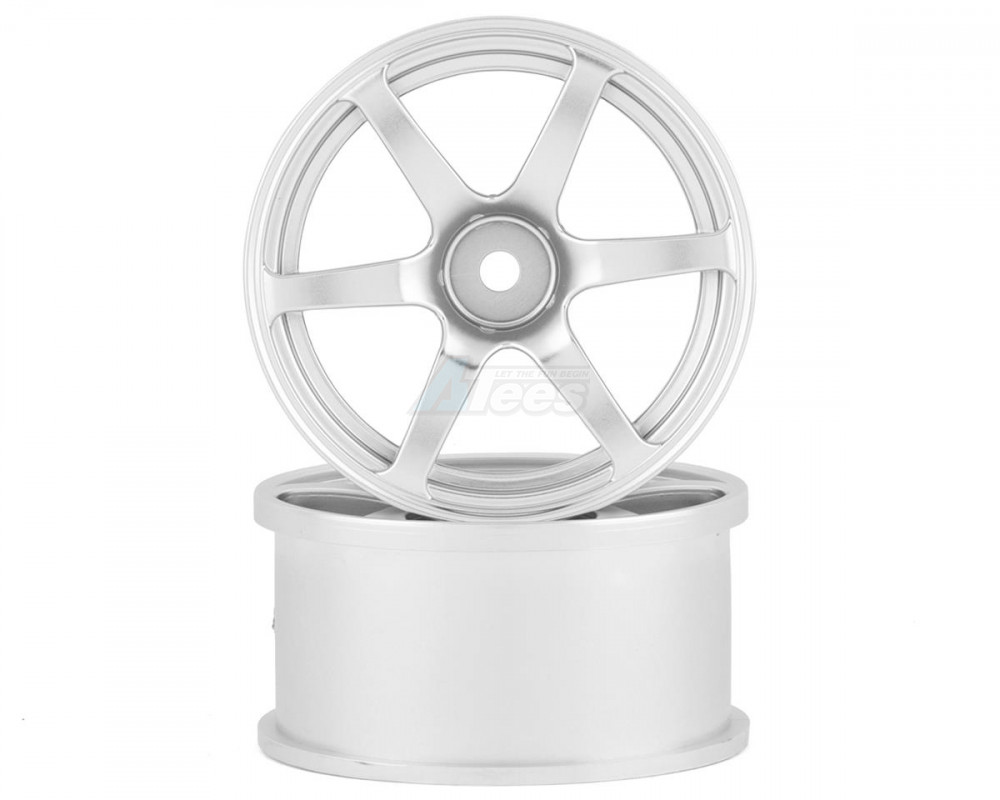 TOPLINE Miscellaneous All Avs Model T6 Wheel Offset 5 Matte Silver
