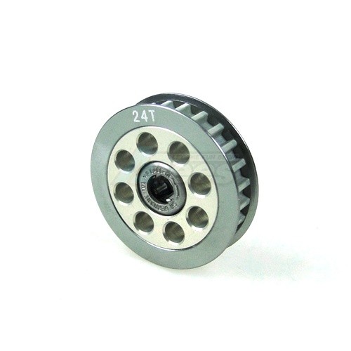 3Racing Miscellaneous All Aluminum Center One Way Pulley Gear T24