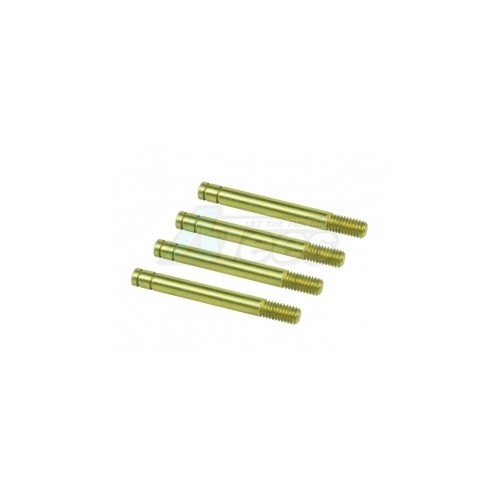3Racing 3Racing Sakura D3 CS Sport 28mm Damper Shaft Titanium Coated For Sakura XI