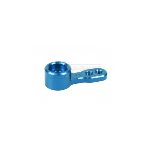3Racing Miscellaneous All 3.0mm Aluminium Single Servo Arm For Ko Propo/Sanwa - Light Blue