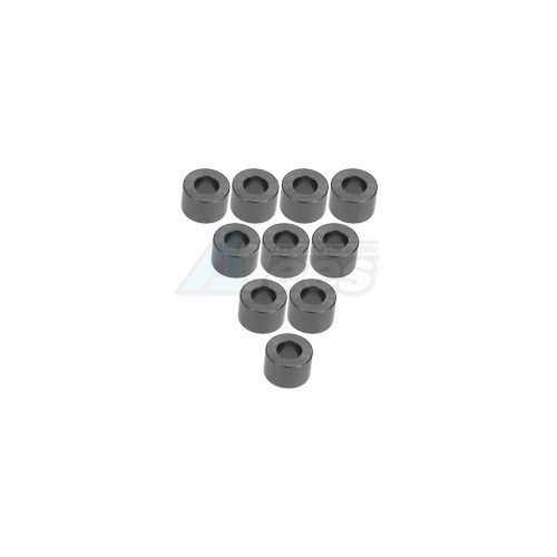 3Racing Miscellaneous All Aluminium M3 Flat Washer 4.0mm (10 Pcs) - Titanium