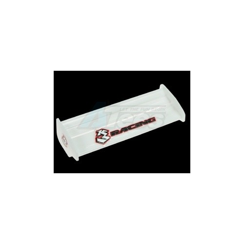 3Racing Miscellaneous All 115mm Pp Side Wings For 1/18 Buddy Kit - White