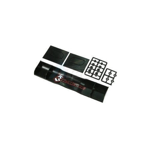 3Racing Miscellaneous All 185mm PP Side Wings For 1/10 Electric Touring Car - Black