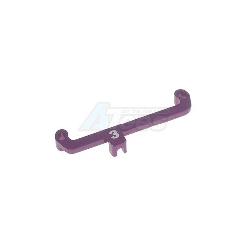 3Racing Kyosho Mini-Z AWD Front Toe In / Out Linkage 3 Degree For Mini-Z AWD