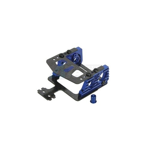 3Racing Kyosho Mini-Z MR-02 Al Motor Mount W/ Graphite Plate Ver. 2 For Mini-Z MR-02 RM (Wheel Base90mm94mm&98mm)