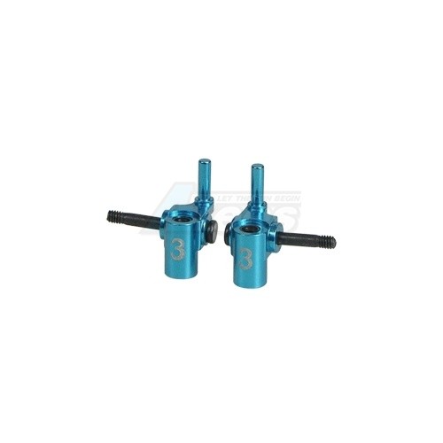 3Racing Kyosho Mini-Z MR-02 Aluminium Steering Block (3 Degree) For Mini-Z 3R/MR02-lm