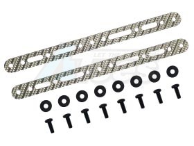 3Racing Tamiya Mini 4WD SSG Carbon Multi Roller Flat Plate