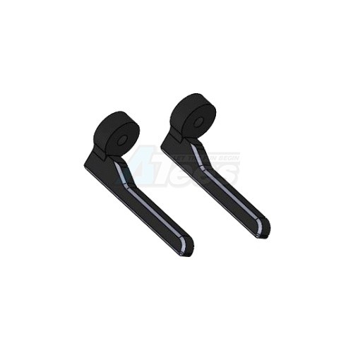 3Racing Miscellaneous All Aluminum Rail Guard -Black