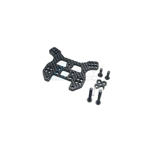 3Racing Turnigy 1/16 Racing Buggy Rear Graphite Shock Tower For Mini Inferno