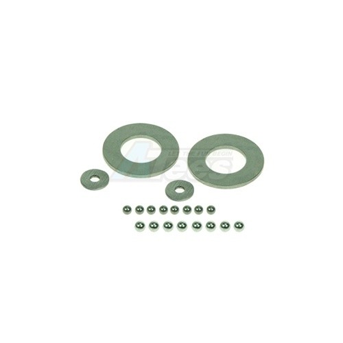 3Racing Kyosho Mini Inferno Rebuild Kit (Washer & Ball Set) For #MIF-047