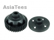 3Racing 3Racing Sakura FF Gear Differential Plastic Replacement - Ver. 2 For #3r/sak-f01