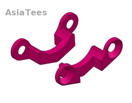 3Racing 3Racing Sakura FF2014 Front Bulkhead Bearing Housing