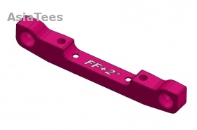 3Racing 3Racing Sakura XI Sport 7075 Aluminum FF Suspension Mount 2 Degree