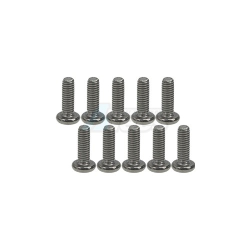 3Racing Miscellaneous All M2.6 x 8 Titanium Button Head Hex Socket - Machine ( 10 Pcs )