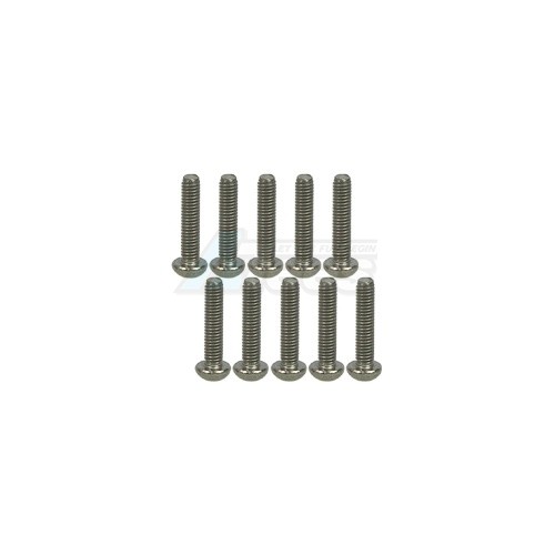 3Racing Miscellaneous All M3 x 14 Titanium Button Head Hex Socket - Machine (10 Pcs)