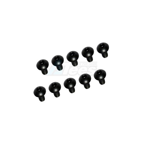 3Racing Miscellaneous All M3 x 6 Button Head Hex Socket (10pcs)