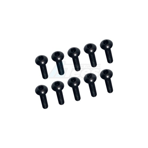 3Racing Miscellaneous All M3 x 12 Button Head Hex Socket (10pcs)