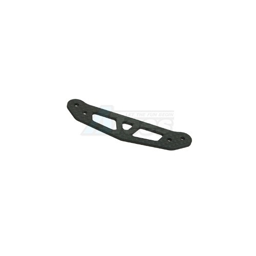 3Racing Tamiya TT-01 Graphite Upper Bumper For TT-01