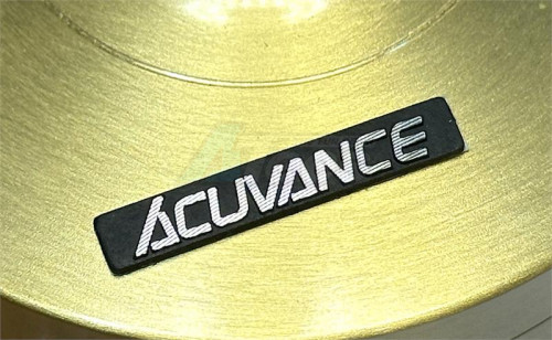 ACUVANCE Miscellaneous All ACUVANCE 3D Aluminum Logo Plate