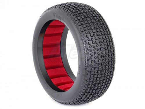 AKA Miscellaneous All 1:8 Buggy Catapult (Super Soft) W/ Red Inserts (One Pair)