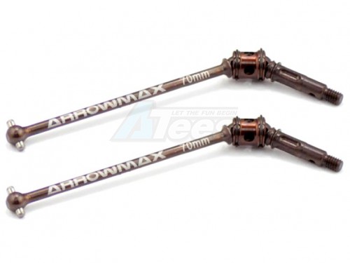 Arrowmax Team Durango DEX410 ECS Drive Shaft Front Set V2 for Durango DEX410V4 (Spring steel) (2)