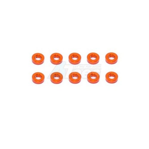 Arrowmax Miscellaneous All Aluminum Shims 3X6X2-Orange (10)