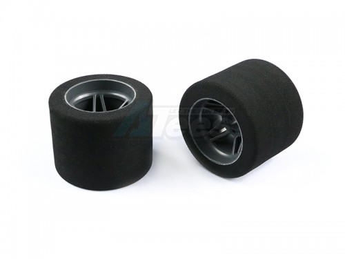 Arrowmax Miscellaneous All 1/8 Foam Rain Tyre Rim 60MM Rear Carbon (2) Italy