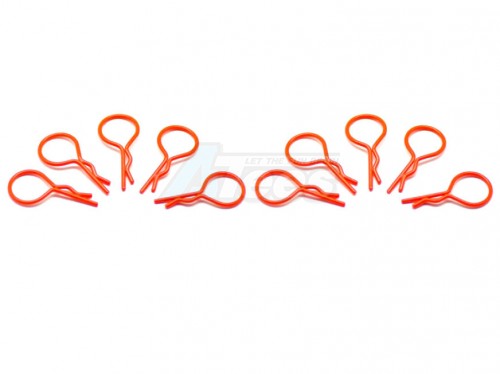Arrowmax Miscellaneous All big body clip 1/10 - fluorescent red (10)
