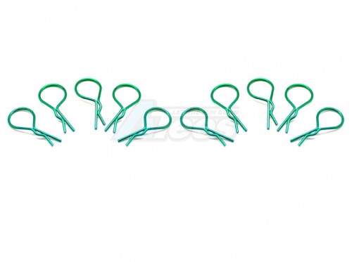 Arrowmax Miscellaneous All big body clip 1/10 - metallic green (10)
